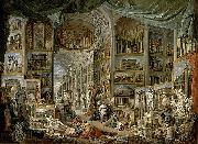 Giovanni Paolo Pannini Views of Ancient Rome oil on canvas